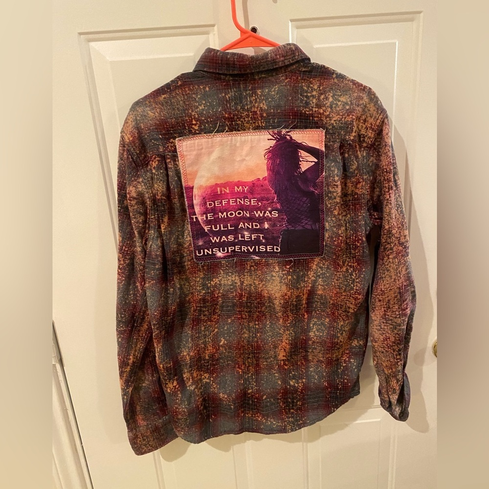 Angry minnow vintage women’s flannel